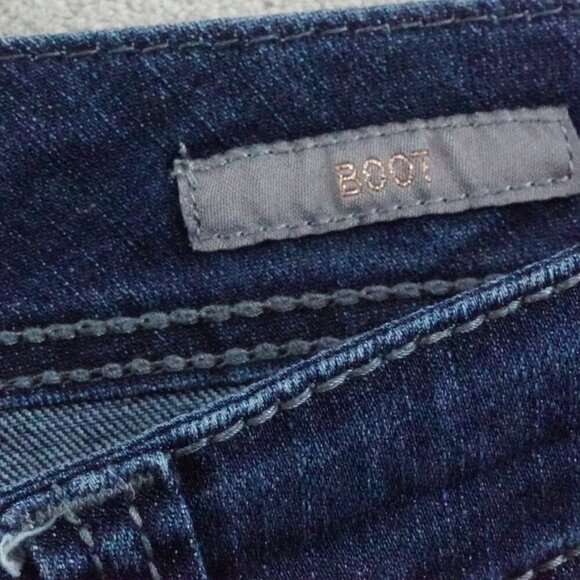 Melissa McCarthy Seven7 Women's Boot Cut Jeans - Blue - Picture 5 of 14